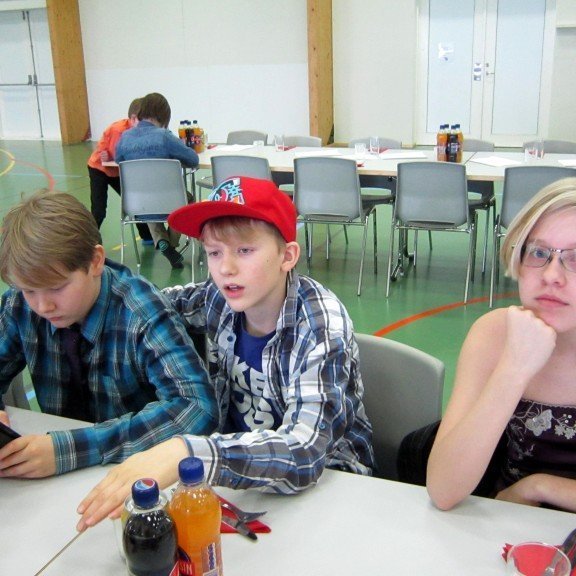 Símonar þrír og Lára.