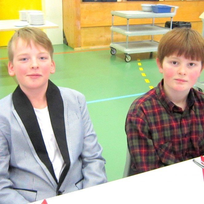 Atli og Máni eitursvalir.