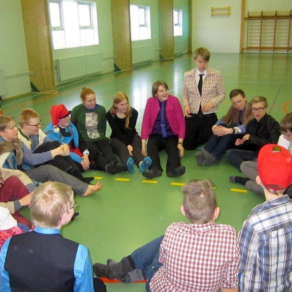 ... og klæddum okkur enn meira upp á.