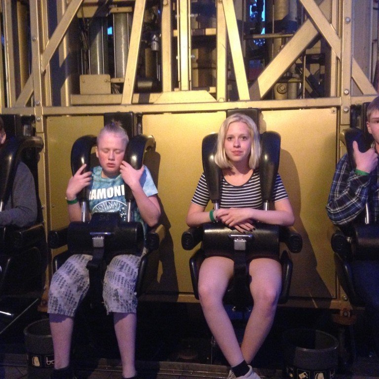 Síðustu ferðirnar í fallturinn