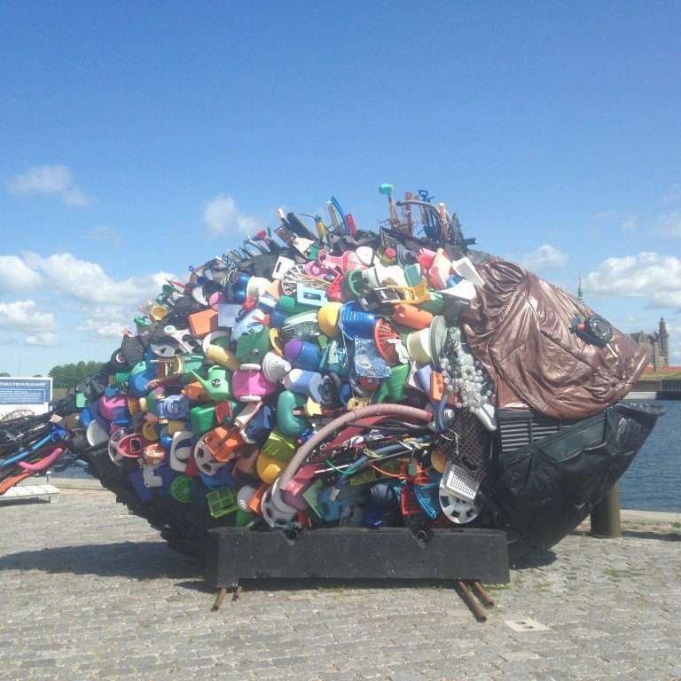 Skúlptúr í Helsingör