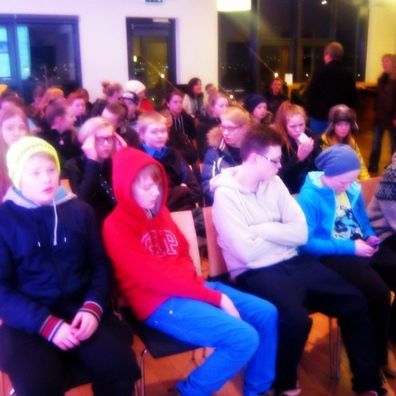 ... hressu börnin ...