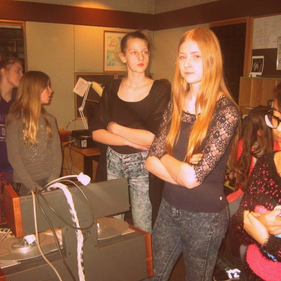 ... nemendum leiddist ekki á RUV, svo mikið er víst.