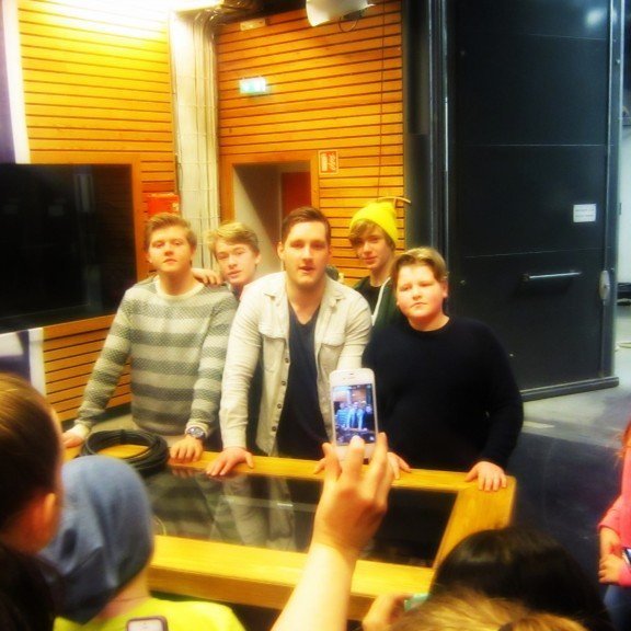 Og svo hittum við Fannar úr Hraðfréttum ...