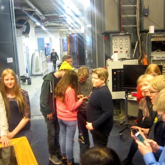 ... það var mikil gleði.