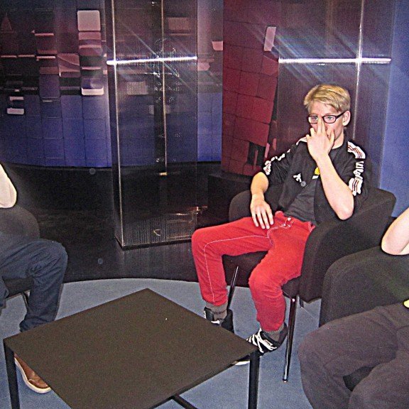 Gott að fá sér sæti.