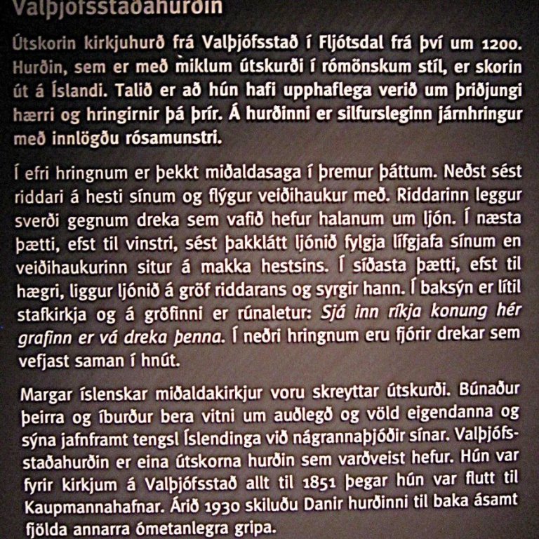 ... og viðeigandi texta.