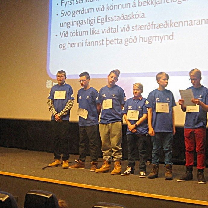 Kynningin var mjög fín hjá strákunum.