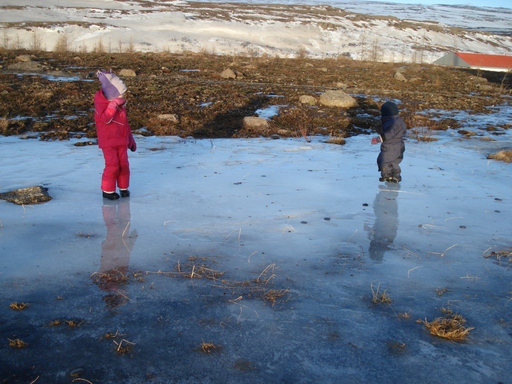 Gönguferð í góðu veðri!