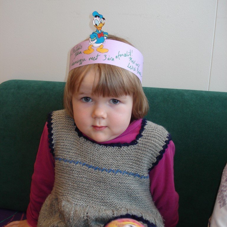 Þann 31. október varð Heiðdís okkar Jökla 3 ára, til hamingju með það!