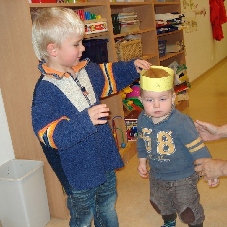 Bjössi gerði kórónu fyrir Felix Hrafn