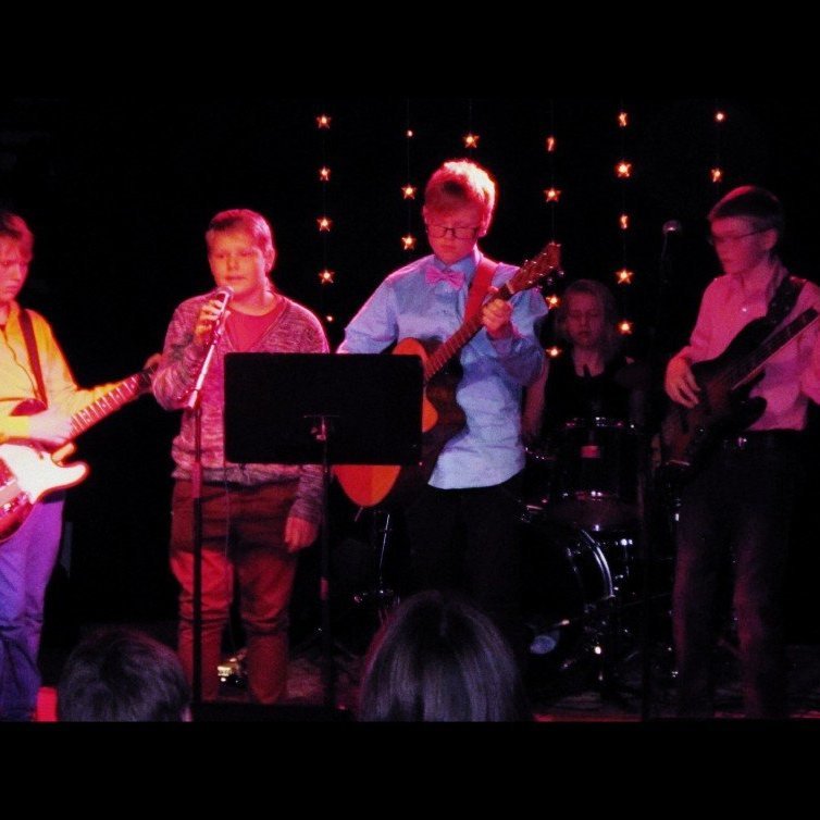 ... og söng Lífið er yndislegt.