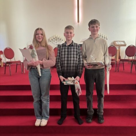 Nemendur í fyrstu efstu sætunum