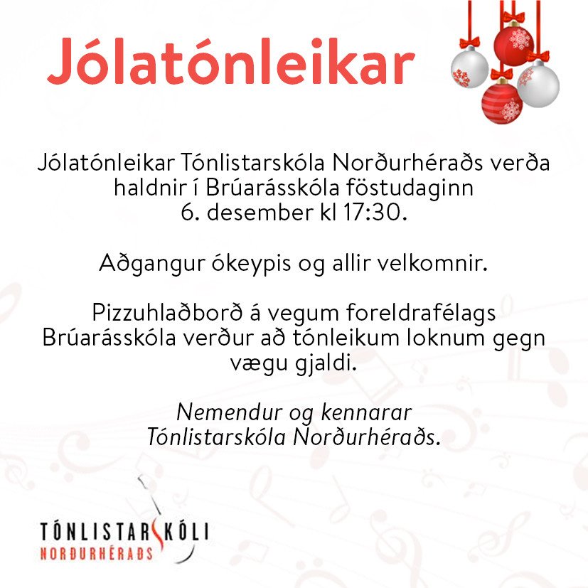 Jólatónleikar