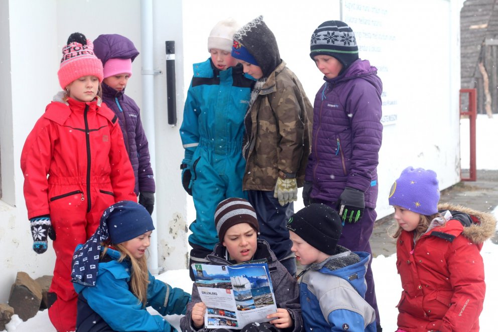 Heimsókn 2. - 4. bekkjar í Skjöldólfsstaði