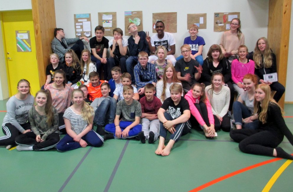 Heimsókn Fuglafjarðarskóla á enda