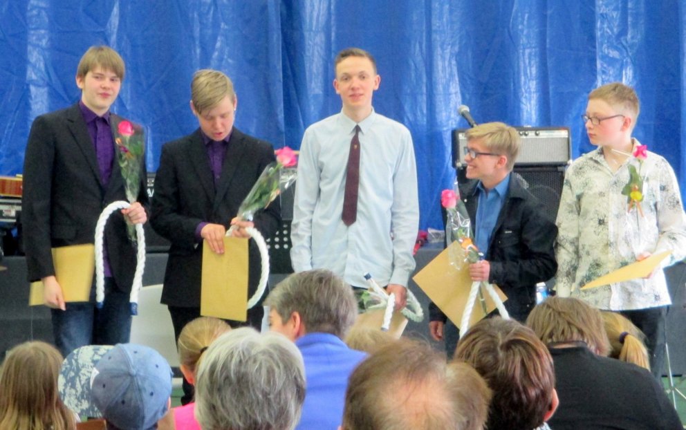 Tíundu bekkingarnir okkar.