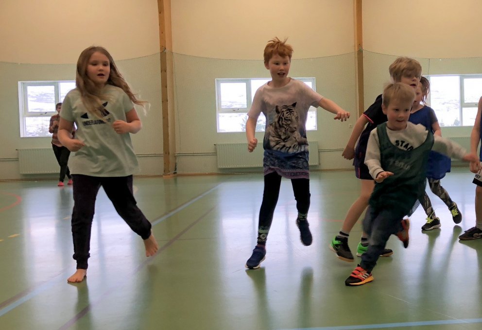 Fótboltamót Brúarásskóla