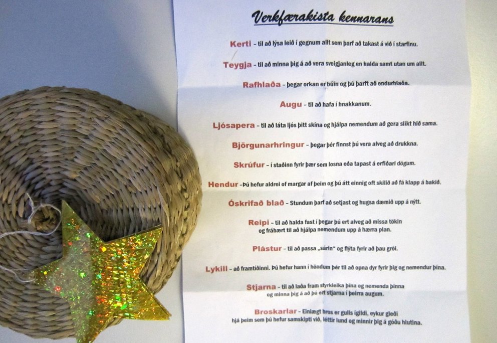 Skólinn opinn og allir glaðir!!