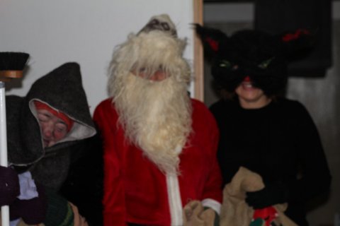 Grýla, jólasveinn og jólakötturinn