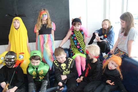 Öskudagsskemmtun 2017