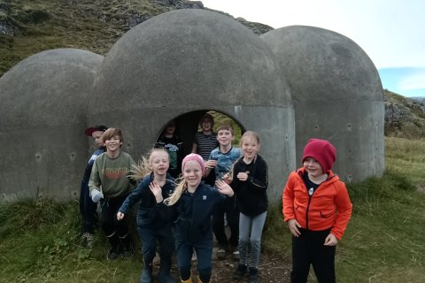 Haustferð yngri nemenda