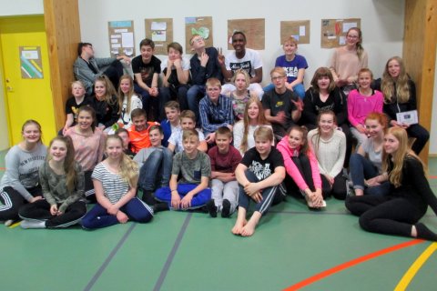 Heimsókn Fuglafjarðarskóla á enda