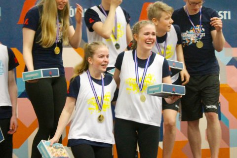 Sigurvegarar í austurlandsriðli í Skólahreysti 2017!